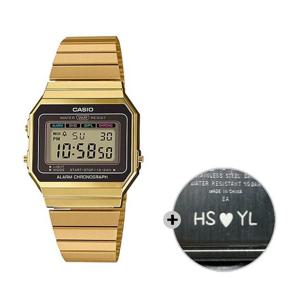(무료각인) 카시오 메탈 시계 공용 빈티지 A700WG-9A