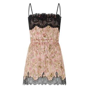 26 SS 로베르토 카발리 레이스 트리밍 벨벳 미니 드레스 VQT121FC005 TP440702087