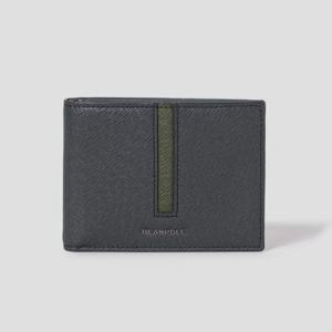 [빈폴] 컬러블럭 미니지갑 - 그레이 BE57A3M043