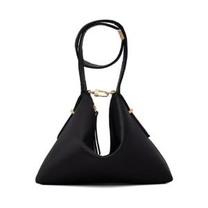 토템 클러치백 블랙 베벨 새틴 클러치 252771F044008