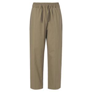 남자 여름 테이퍼드 일자핏 밴딩 린넨 팬츠 NE-PTS-Q027-카키