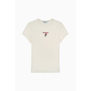 타미진 여성 슬림 로즈 립 티셔츠 (T32F7TTO43TWT1)