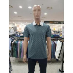 크로커다일 세이브존05 RCP PQ올오버 프린트 요꼬에리 그린 반팔 티셔츠 AATS2431 45