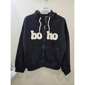 [에꼴리에]세미 크롭 볼륨 후드 점퍼 25C0751_OD