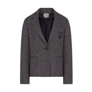 크로커다일레이디 테일러드 카라 크롭 자켓 CLDFJK103