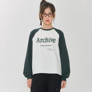 [오션스카이]여아 라글란 배색 긴팔 티셔츠-EEJG5150B0C