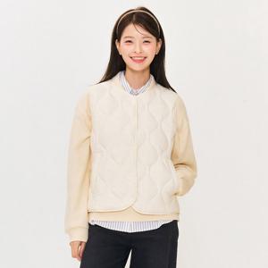 여성 라이트 다운 퀼팅 베스트-EFZG7351C0A