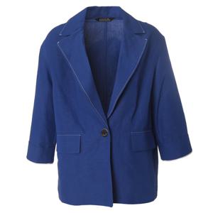 [안지크]포인트린넨원버튼자켓 AJ2JK1100