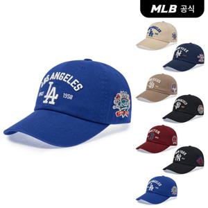 [MLB공식] [카리나 PICK] 패치 언스트럭쳐 볼캡 (11 COLOR/2 FIT) 3ACPB105N