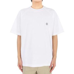 디몬트 24 S/S 스톤 남성 와펜 패치 코튼 저지 반팔(화이트) 801521544 V0001