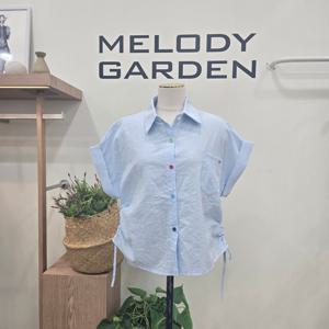 [멜로디가든]멜로디가든 하트장식 남방 M25M6B114_SH