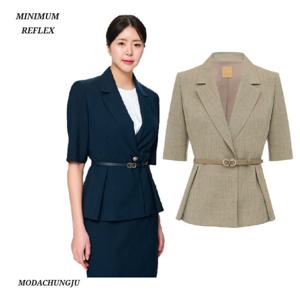 [미니멈]MD 5부 페플럼 자켓 MD MZBGWJ3980_CJ