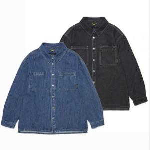 내셔널지오그래픽키즈  (K253USH010) 데님 셔츠 남여공용 청남방