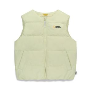 [내셔널지오그래픽키즈]K254UDV910 헤론 경량 구스 다운 베스트 LIME