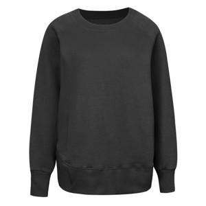 [샵앤]나그랑 절개 무지 여성 기모 티셔츠 DAI-WSH-1121-블랙