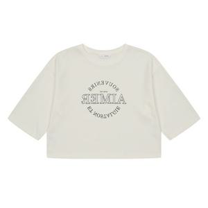 [소이]남아 레터링 7부 티셔츠 23F0483_IV