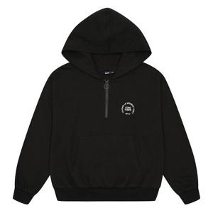 [소이]여아 아노락 후드 티셔츠 23F1455_BK