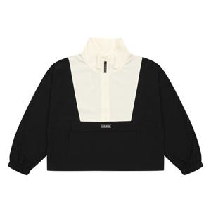 [에꼴리에]여아 배색 포인트 아노락 점퍼 23QT182_BK