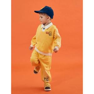 [디즈니베이비]곰돌이푸카라맨투맨(YELLOW)_79S521004