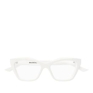 발렌시아가 011 화이트 캣 아이 안경테 BB0342O 011 WHITE 55