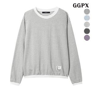 GGPX 단가라 배색 맨투맨 (GPALW002D)