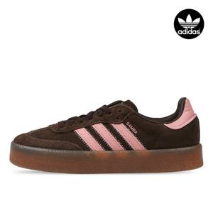 아디다스 삼배 다크 브라운 여성 스니커즈 키높이 운동화 JI2744