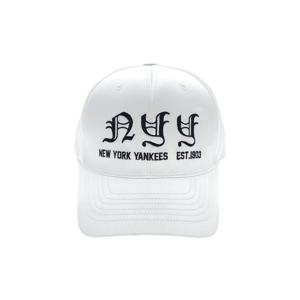 MLB 공용 새틴 진주장식 커브캡 32CPUH811-50W