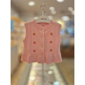 아가방 세이브존03 아가방 엘라 오픈 니트조끼 AT01S531351A