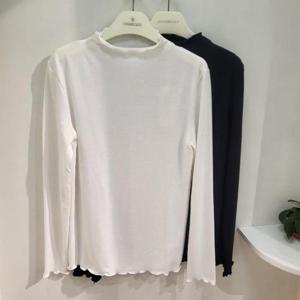 체이스컬트 HC03 여성 프릴 반넥 티서츠 EFZG5153C0