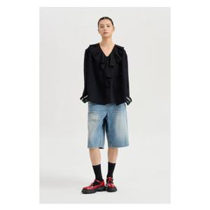 [럭키슈에뜨]노카라 레터링 포인트 자켓 LQJAW25200