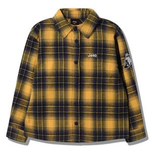 [JEEPKIDS(지프키즈)] 곰와펜 체크셔츠 KQ4SHU115YE