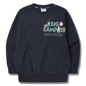 [JEEPKIDS(지프키즈)] 빅자수 맨투맨 KQ4TSU872DG