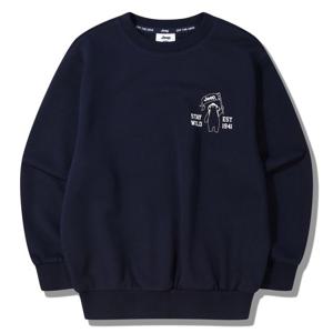 [JEEPKIDS(지프키즈)] 깃발 곰 맨투맨 KQ3TSU899NA