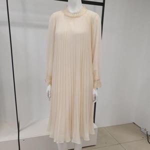 아니베에프 세이브존01 레이스트리밍 플리츠원피스 A43WOP500