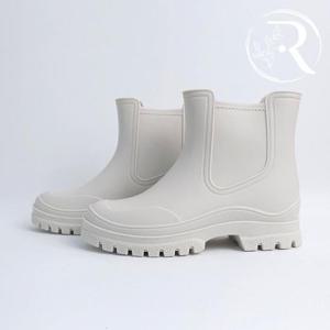 [디자이어로즈] 여성 무지 첼시레인부츠 앵클장화