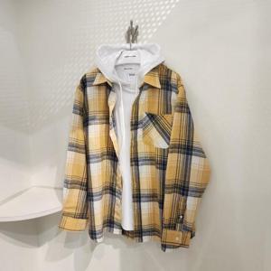 인터크루 HC10 루즈핏 체크셔츠 ITZ1YC33A