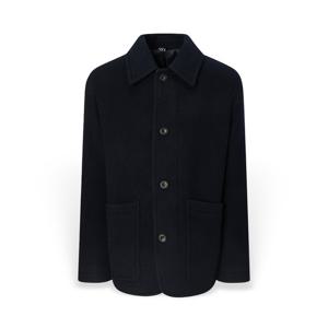 남성 멜란지 울 하프코트 HZCO5D502N2