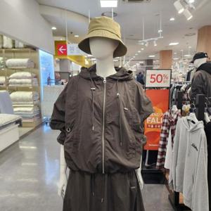 인터크루 HC10 여성) ,볼륨 밑단 후드 점퍼 ITZ3UJ52A