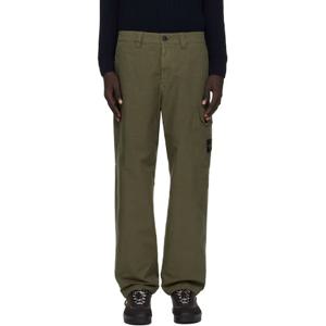 스톤아일랜드 카고팬츠 그린 3100011 오가닉 코튼 립스탑 카고 팬츠 252828M191026