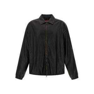 디젤 가죽 자켓 A192790LHBE9XX Black