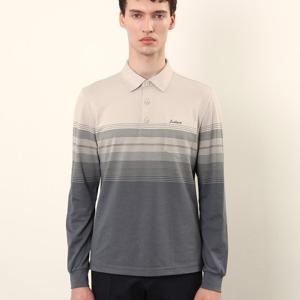 [인디안]주머니 았는 은은한 컬러감의 가로패턴 티셔츠 MITAL4F8131