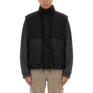 리프레젠트 패딩 조끼 MLM1018 001 Black