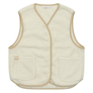 [소이]여아 양털 본딩 브이넥 베스트 21W0181_IV