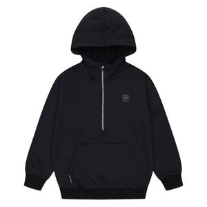 [소이]남아 기모 아노락 후드 티셔츠 21W1411_BK