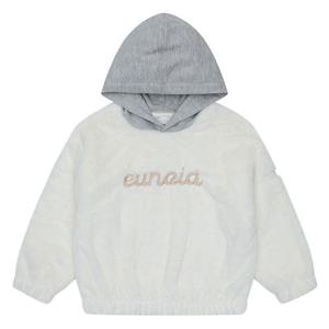 [소이]여아 밍크 레터링 자수 후드 티셔츠 21W1458_IV