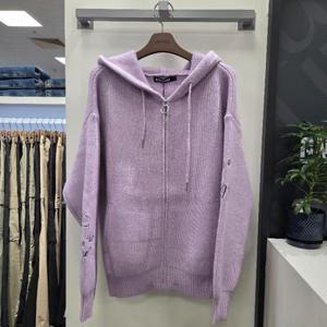 리트머스 HC12 소매 자수 후드 가디건 LQ5SF509-026