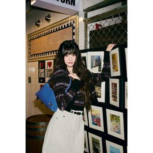 타미데님 여성 페어아일 가디건 T32F7KCD44TWT1