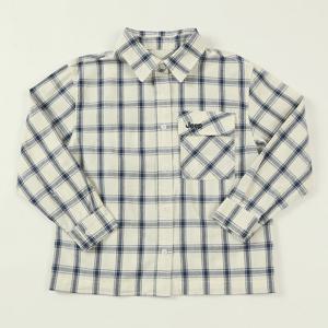 [지프키즈]아웃포켓 체크셔츠  KQ1SHU101