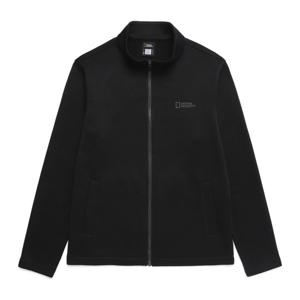 내셔널지오그래픽N254UFJ810 글리제 가디건형 집업 점퍼 BLACK