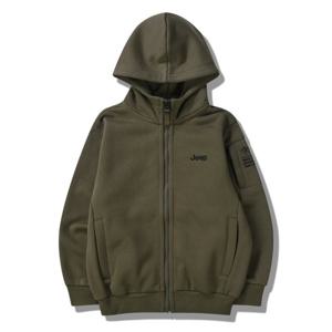 [JEEPKIDS(지프키즈)] 기모 지프 루즈핏 후드집업 KP4TZU041KH